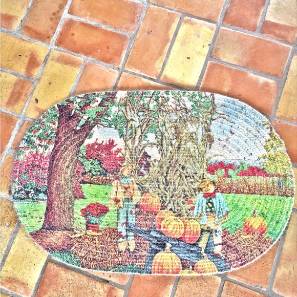 Winter/Fall Reversible Braided Rug - Picture 2 of 2